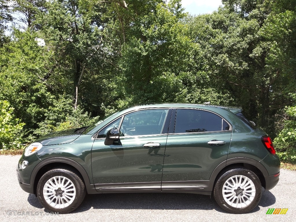 Vibrante Green Metallic 2022 Fiat 500X Trekking AWD Exterior Photo #144622978