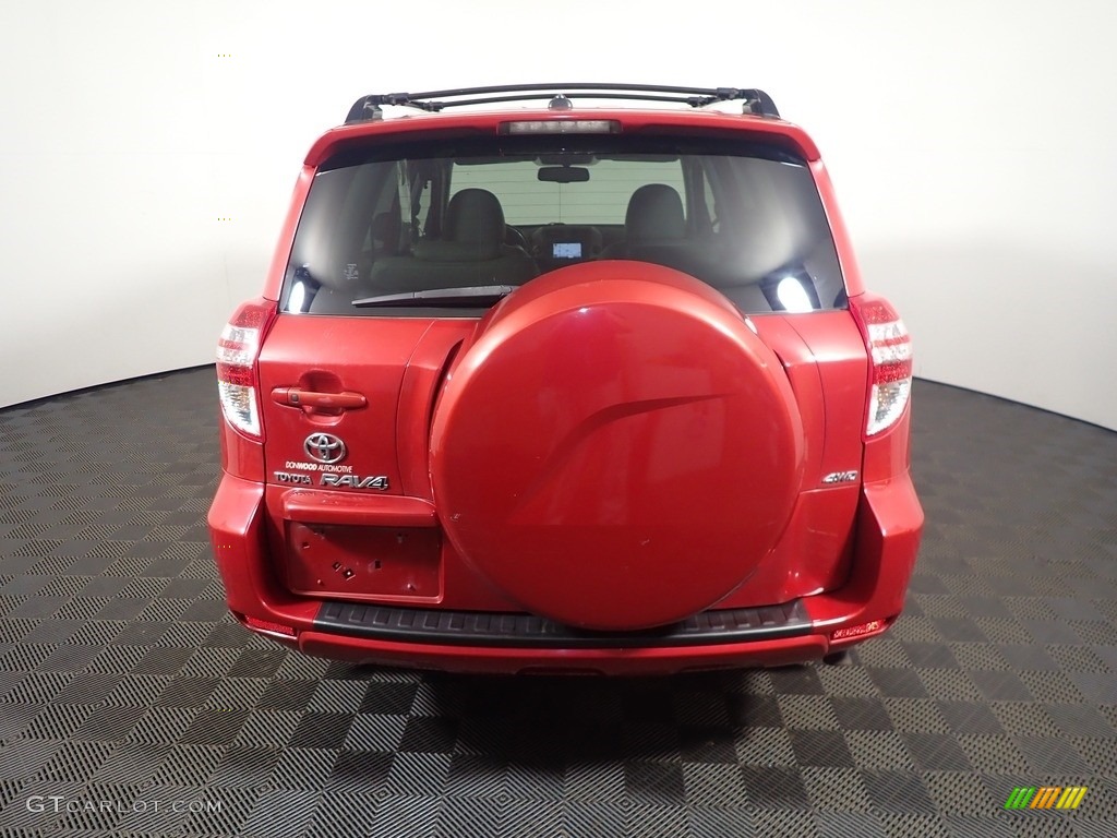 2010 RAV4 Limited V6 4WD - Barcelona Red Metallic / Ash Gray photo #12