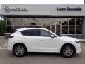 2022 Snowflake White Pearl Mica Mazda CX-5 Turbo Signature AWD  photo #1
