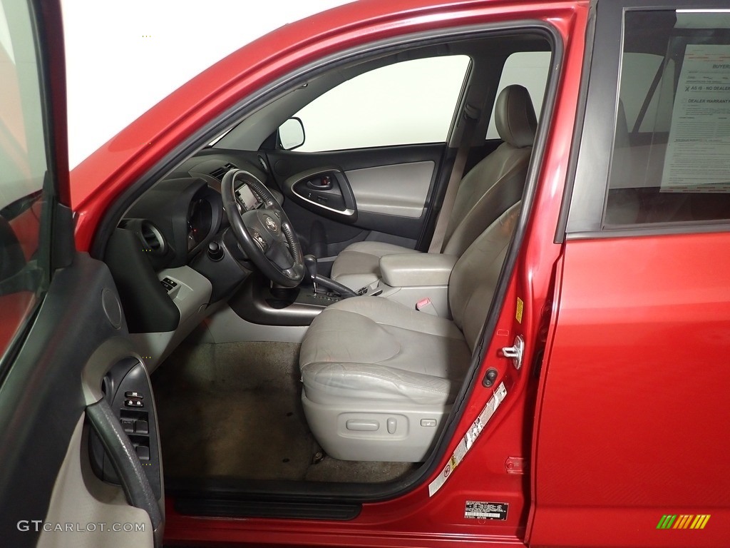 2010 RAV4 Limited V6 4WD - Barcelona Red Metallic / Ash Gray photo #18