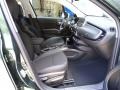 2022 Fiat 500X Black Interior Front Seat Photo