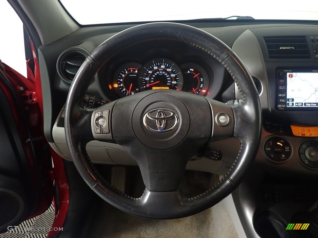 2010 RAV4 Limited V6 4WD - Barcelona Red Metallic / Ash Gray photo #23