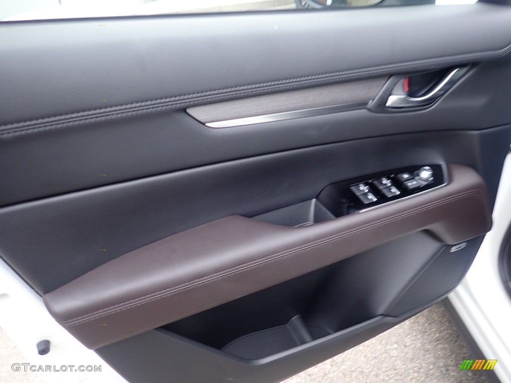 2022 Mazda CX-5 Turbo Signature AWD Caturra Brown Door Panel Photo #144623494