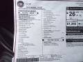 2022 Fiat 500X Trekking AWD Window Sticker