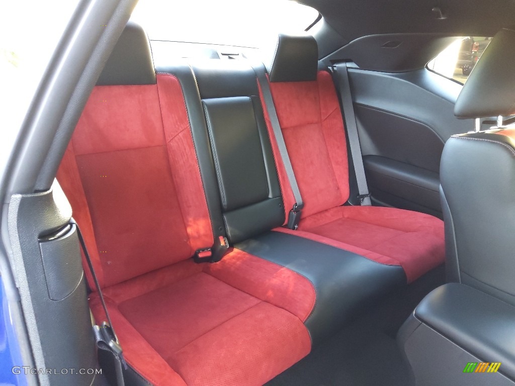 2022 Dodge Challenger R/T Scat Pack Widebody Rear Seat Photo #144623899
