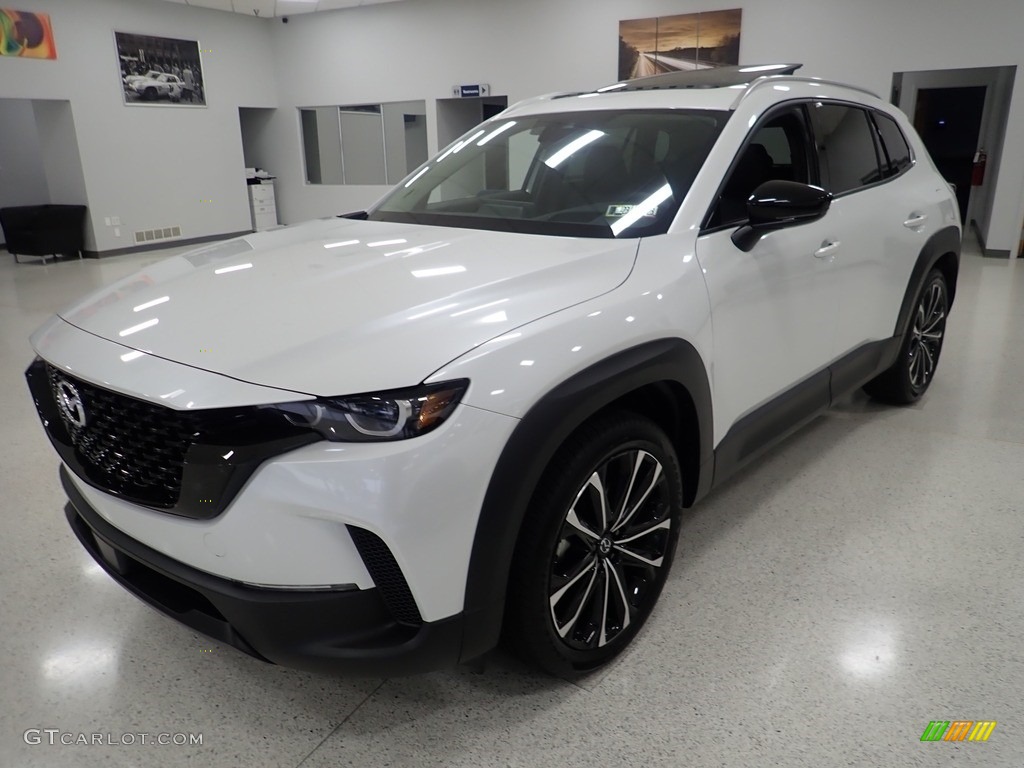 2023 CX-50 S Premium Plus AWD - Wind Chill Pearl / Black photo #6