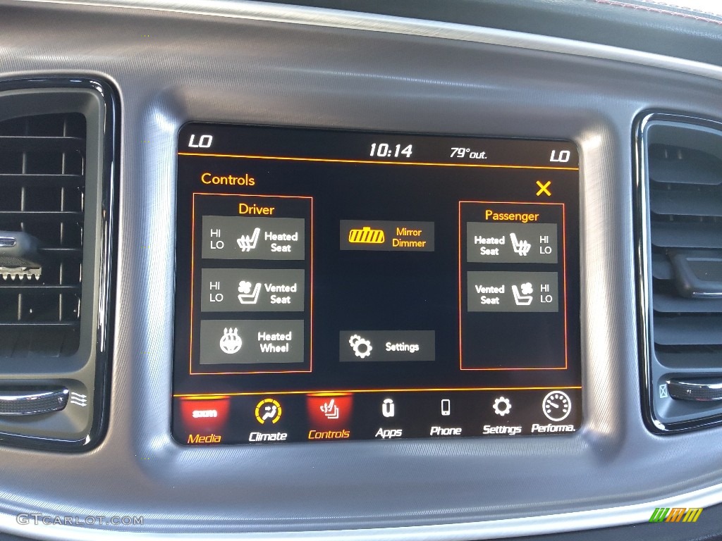 2022 Dodge Challenger R/T Scat Pack Widebody Controls Photo #144624046