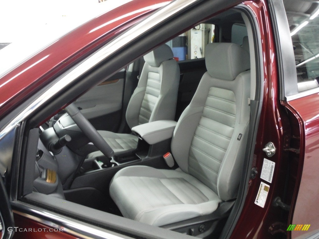 2018 CR-V EX AWD - Basque Red Pearl II / Gray photo #15