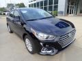 2022 Absolute Black Hyundai Accent SEL  photo #8