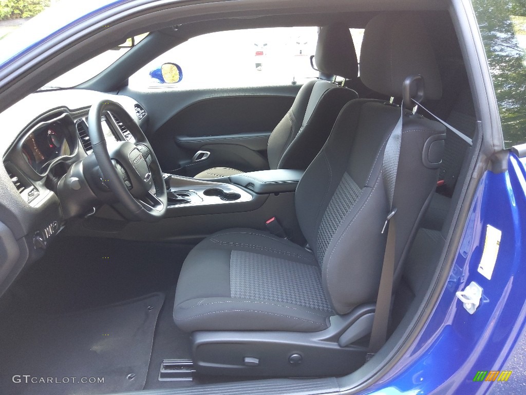 2022 Challenger SXT Blacktop - Indigo Blue / Black photo #11