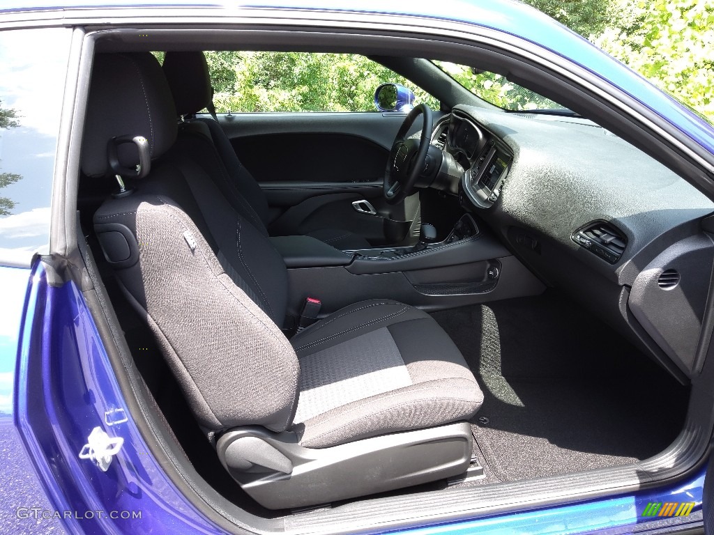 2022 Challenger SXT Blacktop - Indigo Blue / Black photo #16