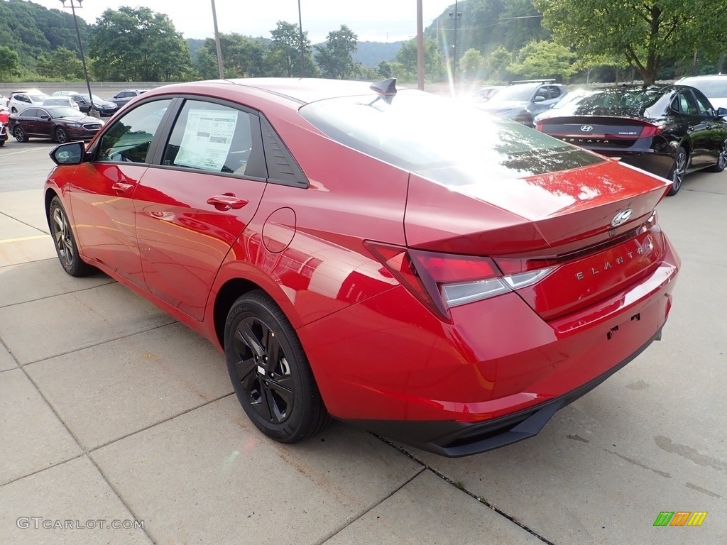 2023 Elantra SEL - Scarlet Red Pearl / Black photo #5