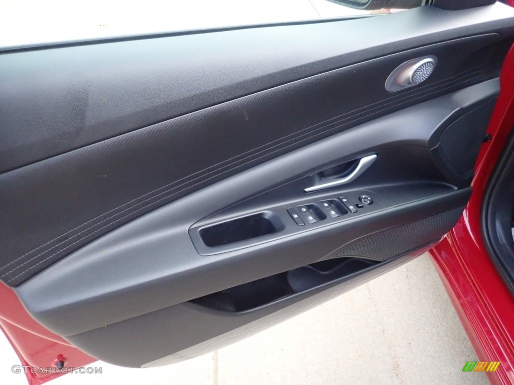 2023 Elantra SEL - Scarlet Red Pearl / Black photo #14