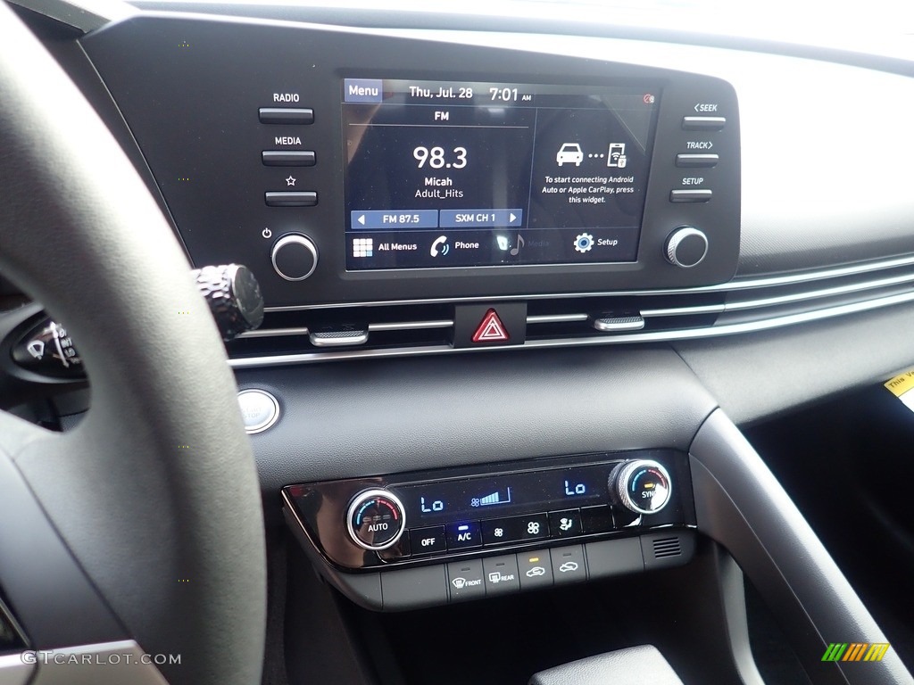 2023 Elantra SEL - Scarlet Red Pearl / Black photo #17