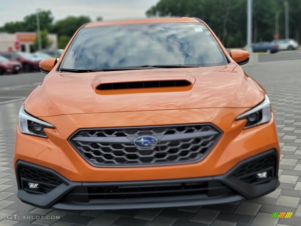 Solar Orange Pearl 2022 Subaru WRX Limited Exterior Photo #144626684