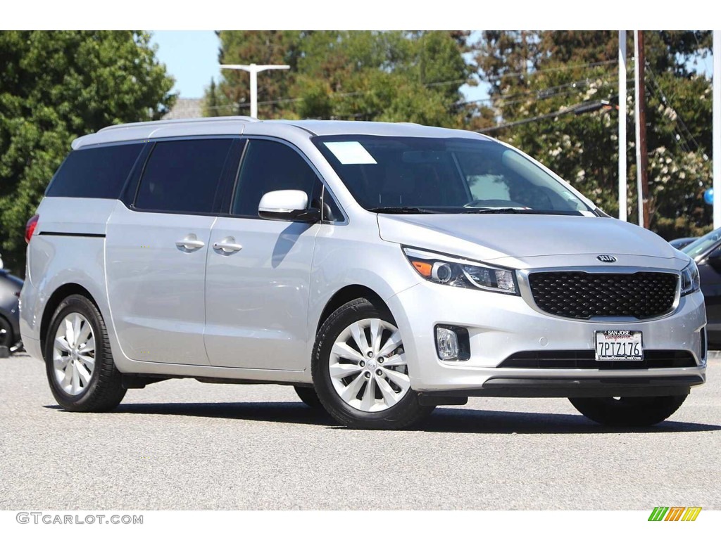 Bright Silver 2016 Kia Sedona EX Exterior Photo #144626691