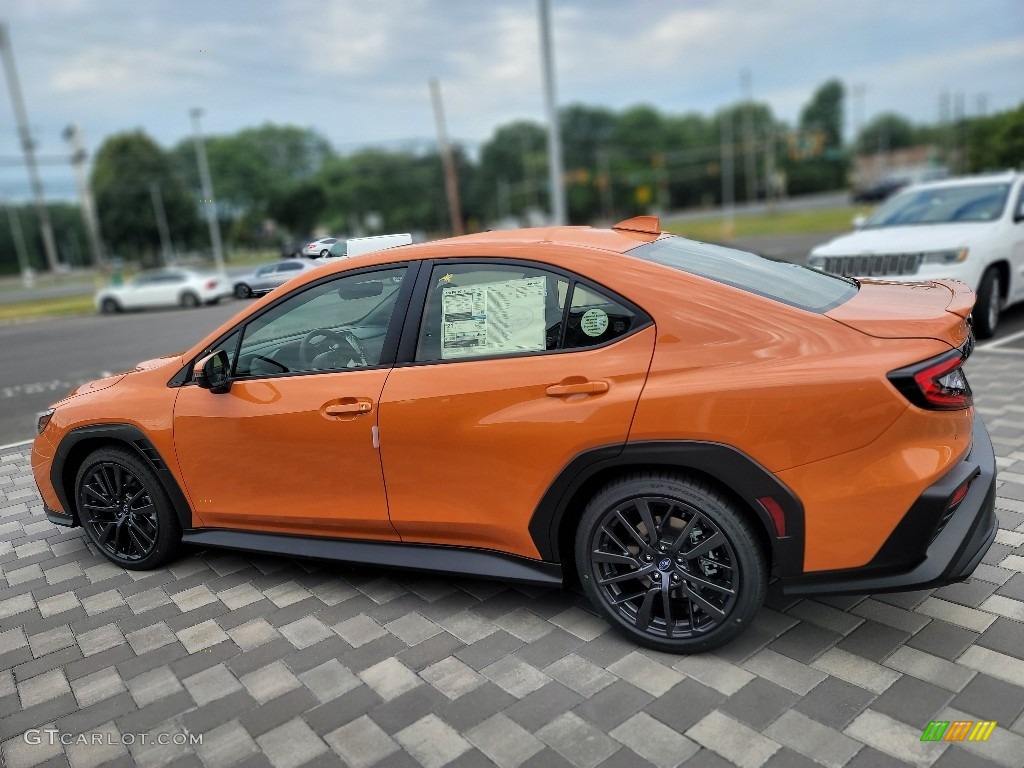 Solar Orange Pearl 2022 Subaru WRX Limited Exterior Photo #144626707