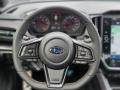 Black Ultrasuede w/Red stitching Steering Wheel Photo for 2022 Subaru WRX #144626843