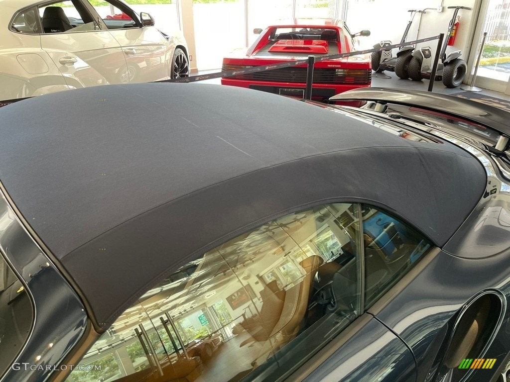 2016 911 Turbo S Cabriolet - Dark Blue Metallic / Black/Luxor Beige photo #17