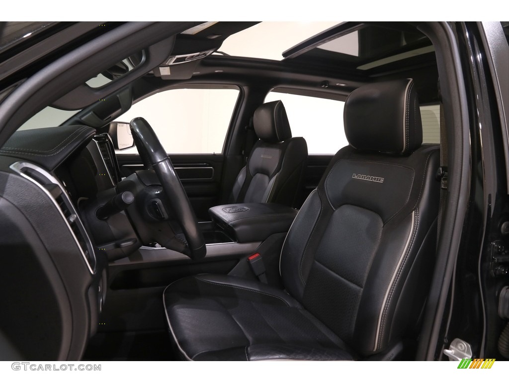 2020 1500 Laramie Crew Cab 4x4 - Diamond Black Crystal Pearl / Black photo #5