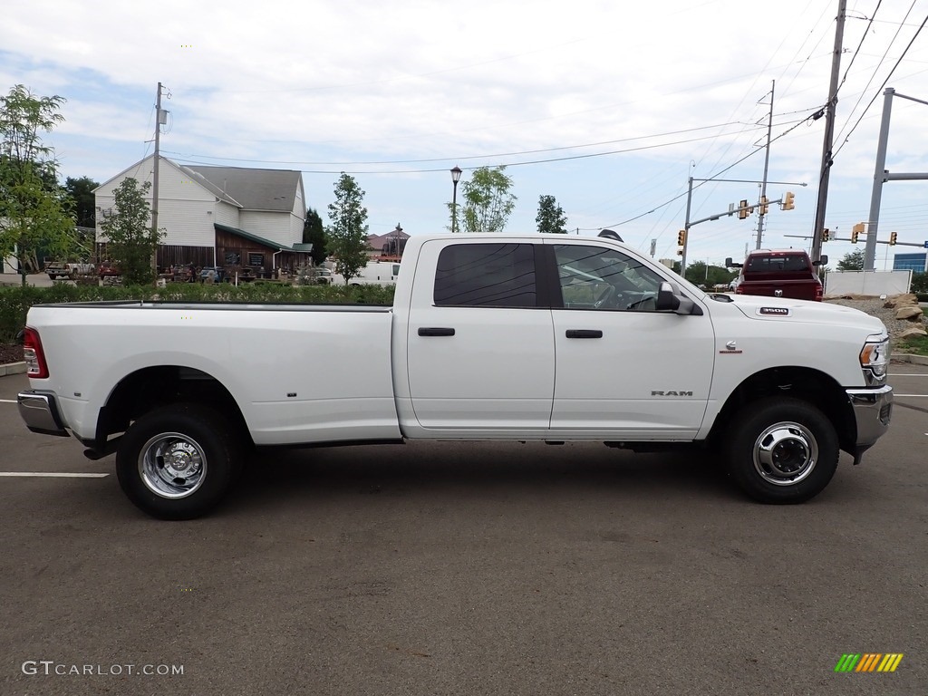 Bright White 2022 Ram 3500 Big Horn Crew Cab 4x4 Exterior Photo #144627176