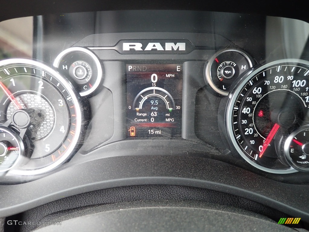 2022 Ram 3500 Big Horn Crew Cab 4x4 Gauges Photo #144627428