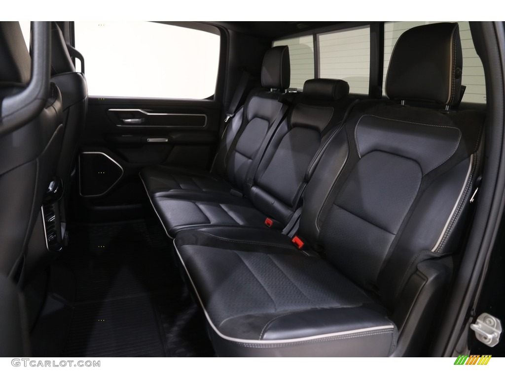 2020 1500 Laramie Crew Cab 4x4 - Diamond Black Crystal Pearl / Black photo #20