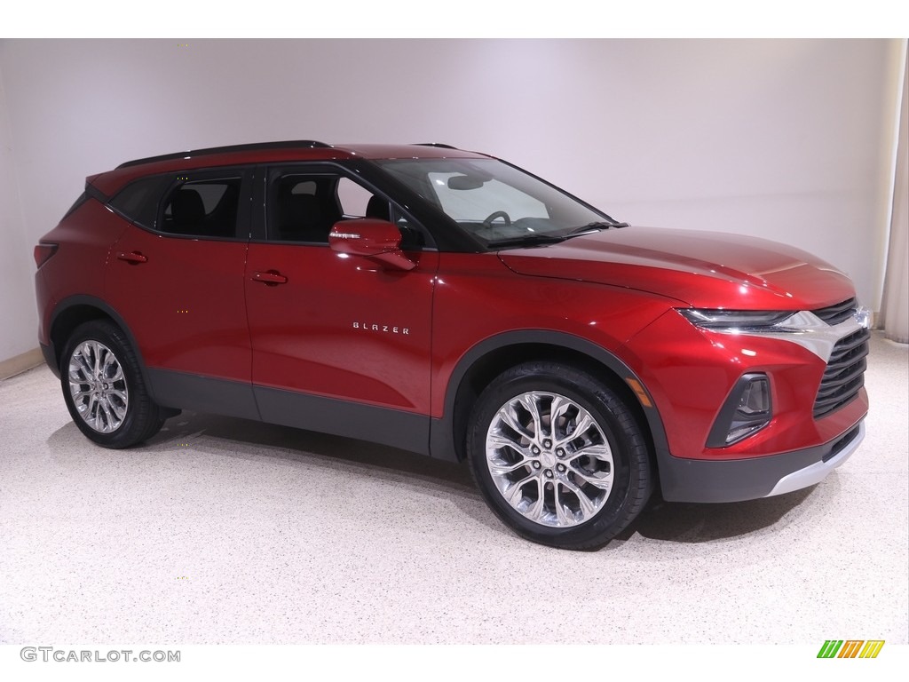 2021 Blazer LT AWD - Cherry Red Tintcoat / Jet Black photo #1