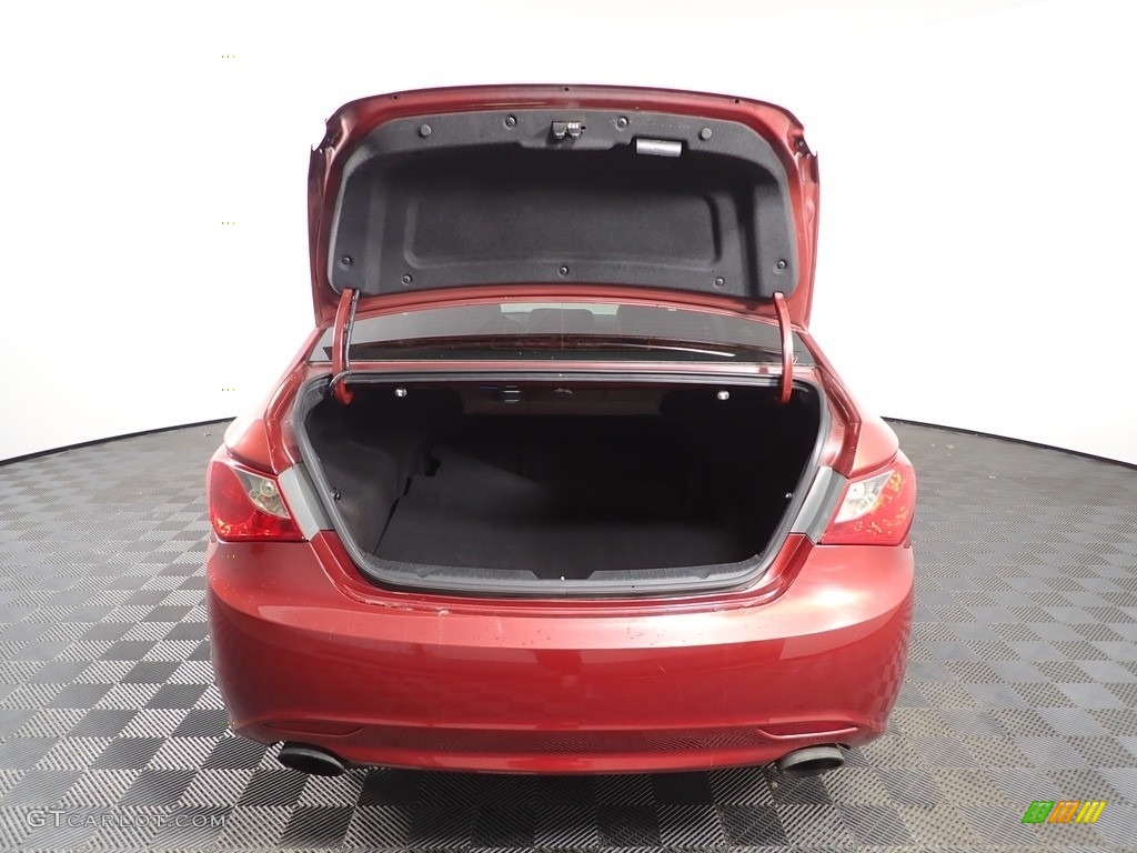 2013 Sonata SE - Venetian Red Pearl / Black photo #10
