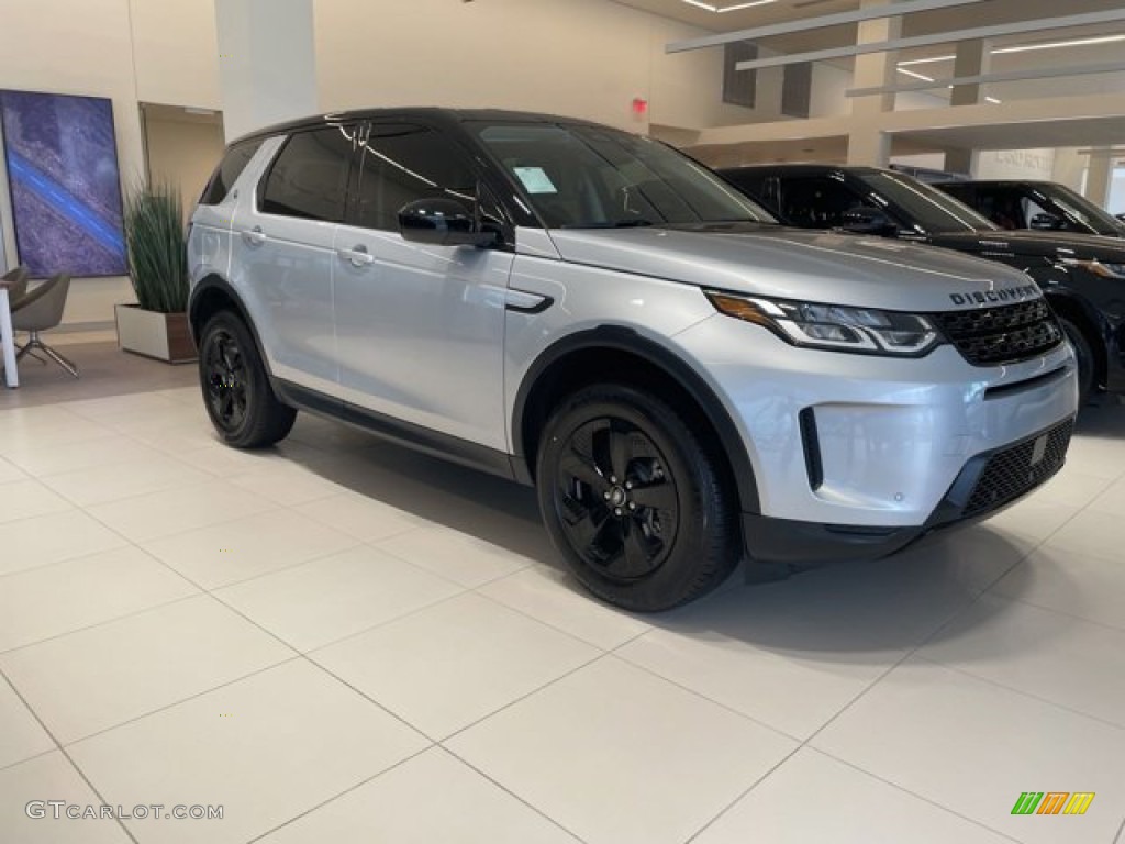 Hakuba Silver Metallic 2023 Land Rover Discovery Sport S Exterior Photo #144629000