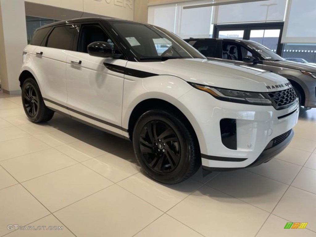 Fuji White 2023 Land Rover Range Rover Evoque S Exterior Photo #144629381