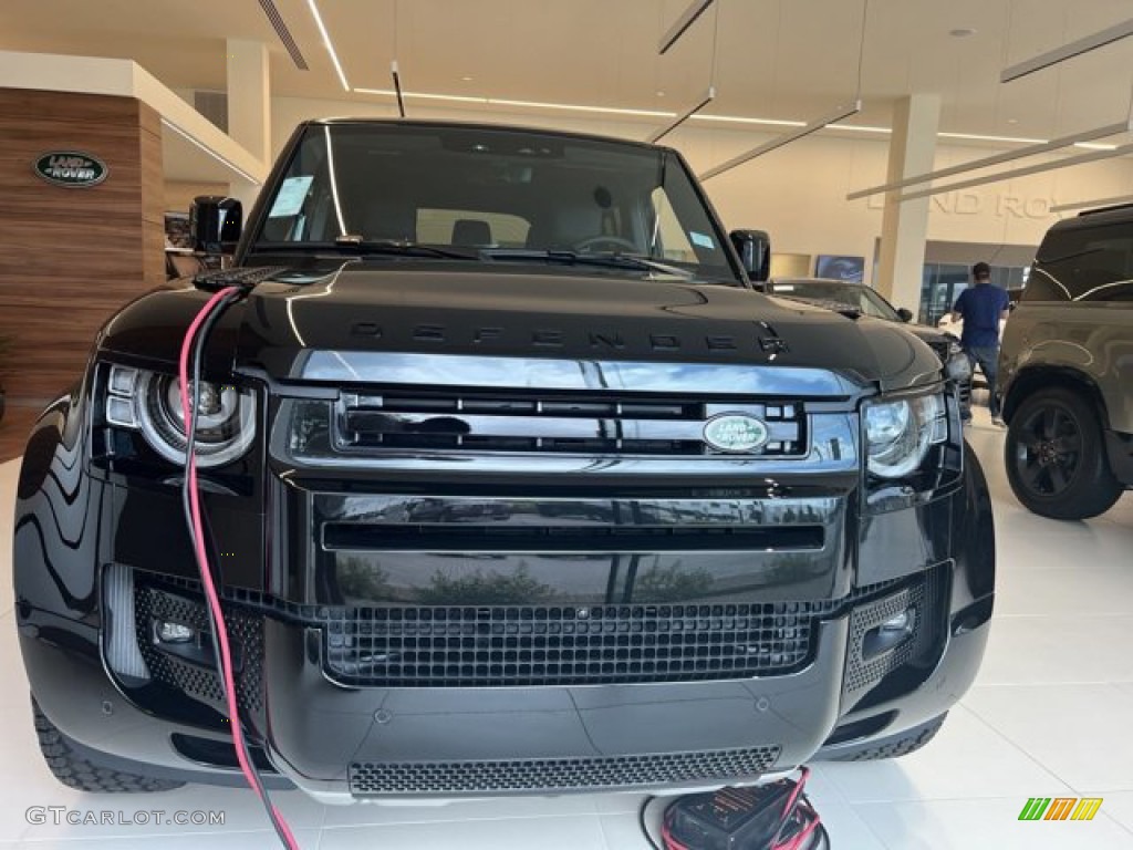 2023 Defender 110 X - Santorini Black Metallic / Vintage Tan/Ebony photo #3