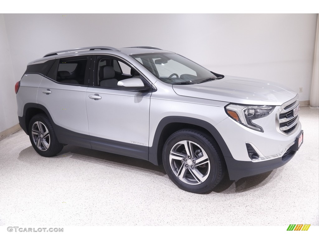 2018 Terrain SLT AWD - Quicksilver Metallic / Medium Ash Gray/­Jet Black photo #1