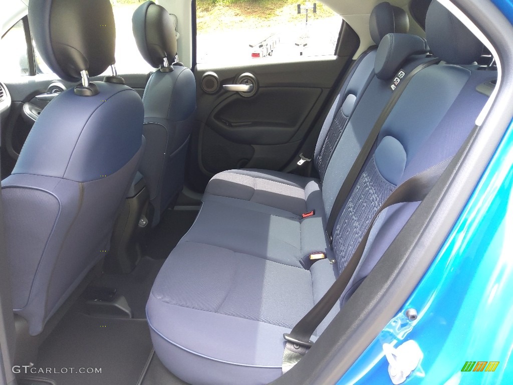 2022 Fiat 500X Pop AWD Rear Seat Photo #144629843