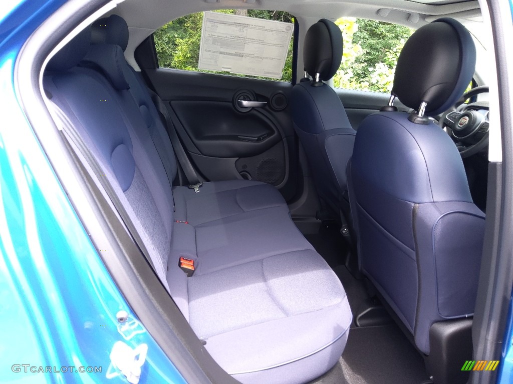 2022 Fiat 500X Pop AWD Rear Seat Photo #144629897