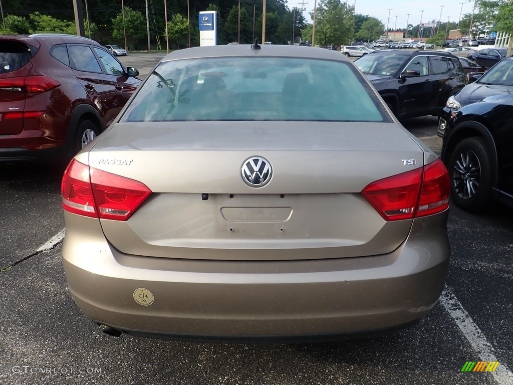 2015 Passat Wolfsburg Edition Sedan - Titanium Beige / Titan Black photo #3