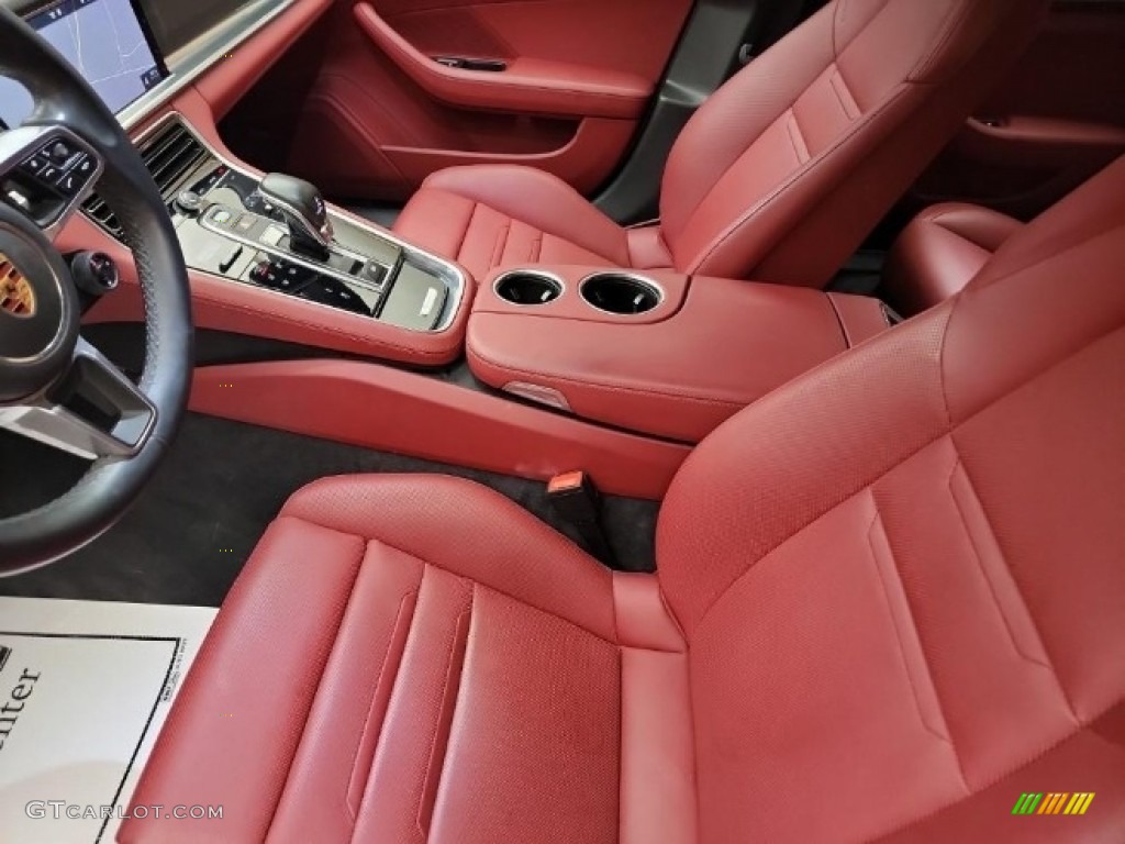 Black/Bordeaux Red Interior 2020 Porsche Panamera GTS Photo #144630014