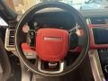 Pimento/Ebony 2022 Land Rover Range Rover Sport HST Steering Wheel