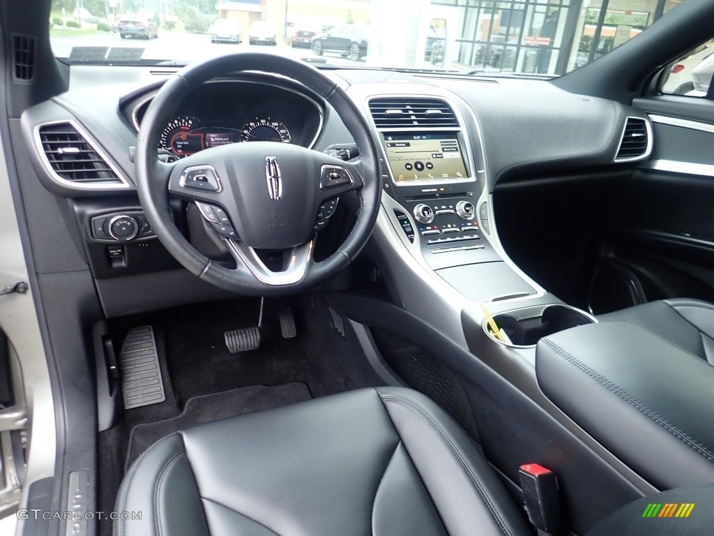 Ebony Interior 2016 Lincoln MKX Premier AWD Photo #144630185