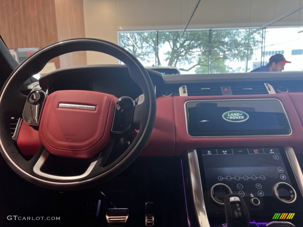 2022 Land Rover Range Rover Sport HST Pimento/Ebony Dashboard Photo #144630260