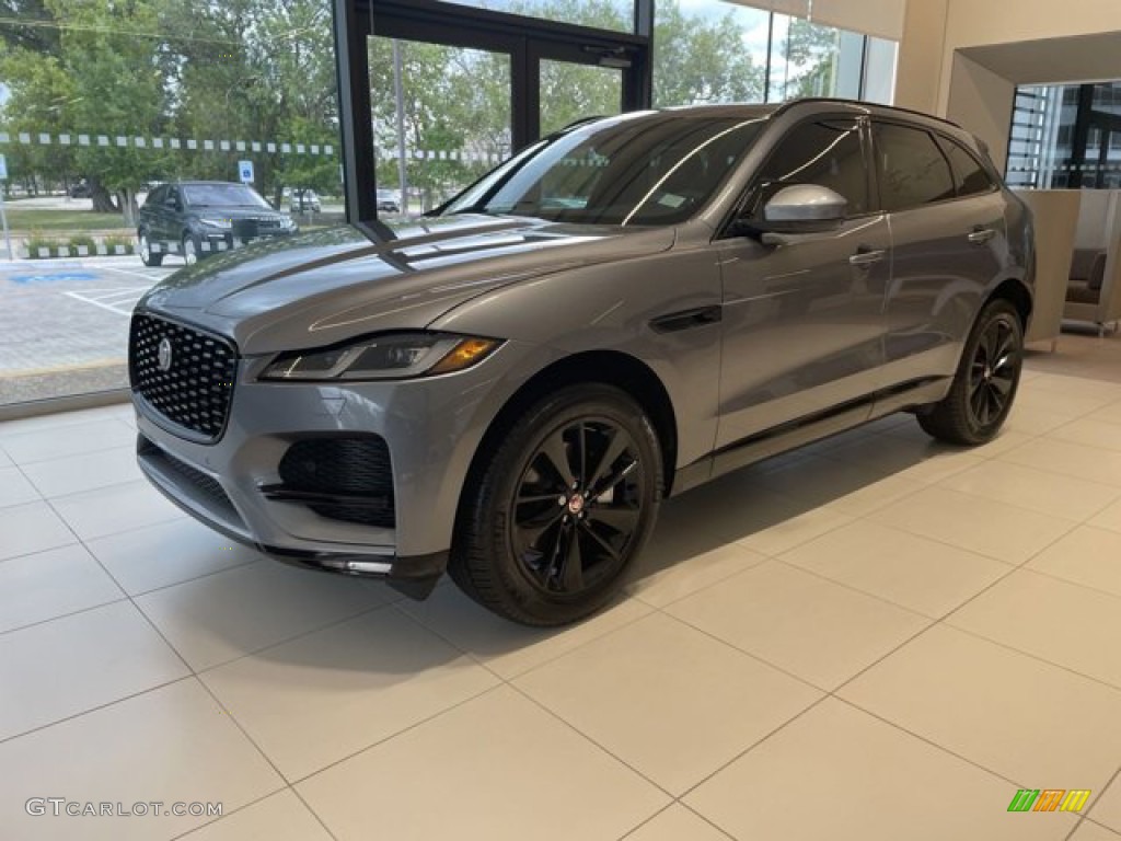 Eiger Gray 2022 Jaguar F-PACE P250 S Exterior Photo #144630491