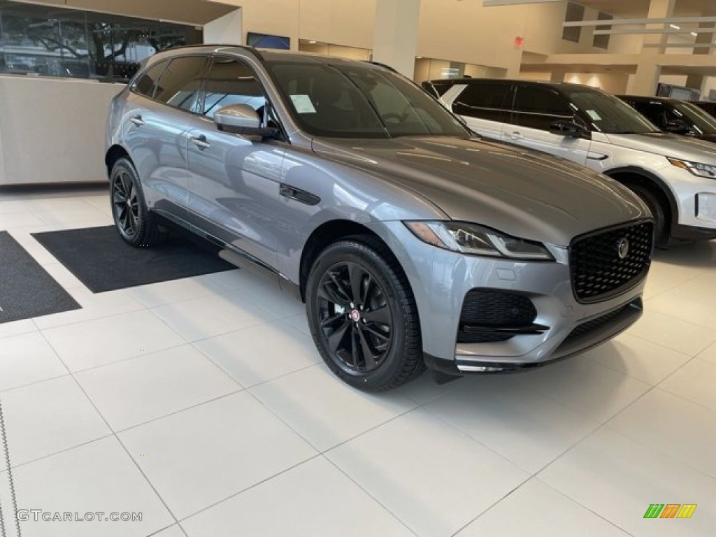 Eiger Gray 2022 Jaguar F-PACE P250 S Exterior Photo #144630632