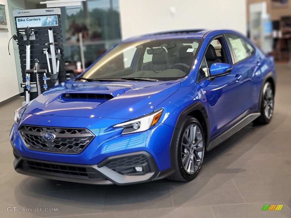 2022 WRX GT - WR Blue Pearl / Black Ultrasuede w/Red stitching photo #1