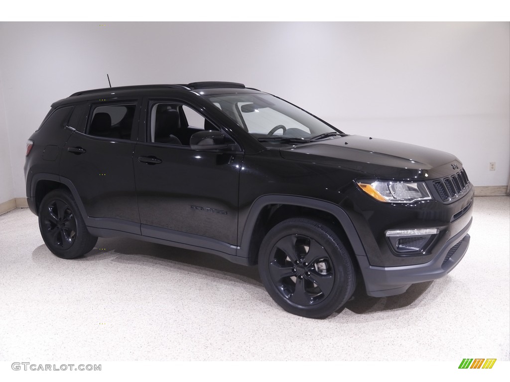 Diamond Black Crystal Pearl Jeep Compass
