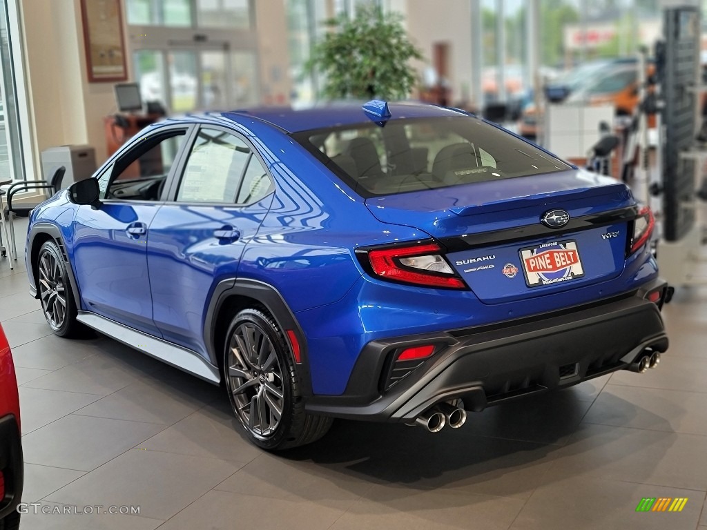2022 WRX GT - WR Blue Pearl / Black Ultrasuede w/Red stitching photo #4
