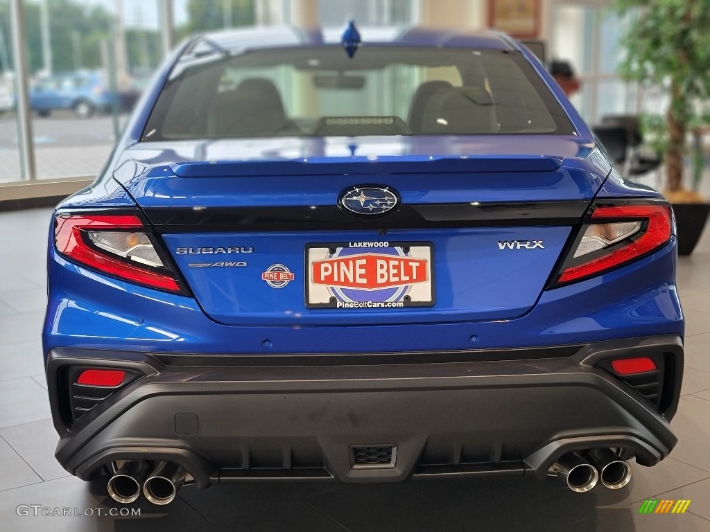 2022 WRX GT - WR Blue Pearl / Black Ultrasuede w/Red stitching photo #5