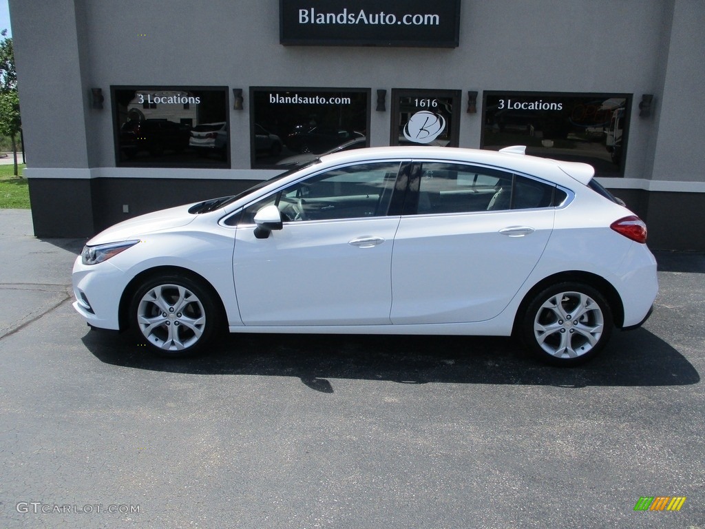 2018 Cruze Premier Hatchback - Summit White / Dark Atmosphere/Medium Atmosphere photo #1