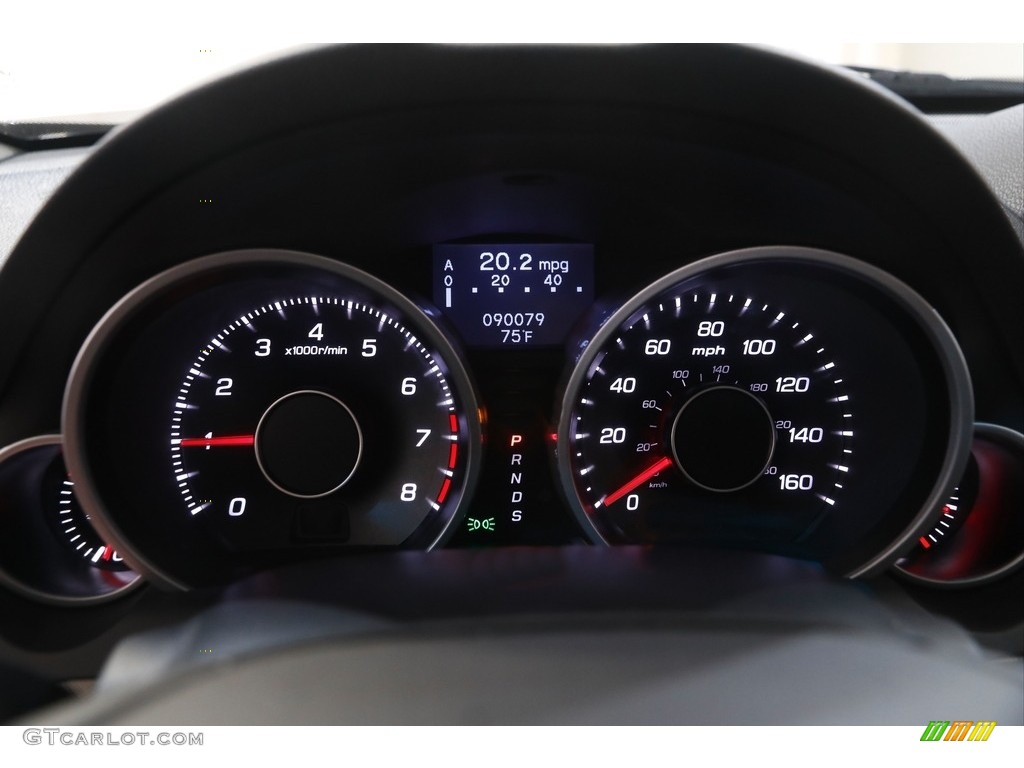 2012 TL 3.5 Advance - Crystal Black Pearl / Ebony photo #8