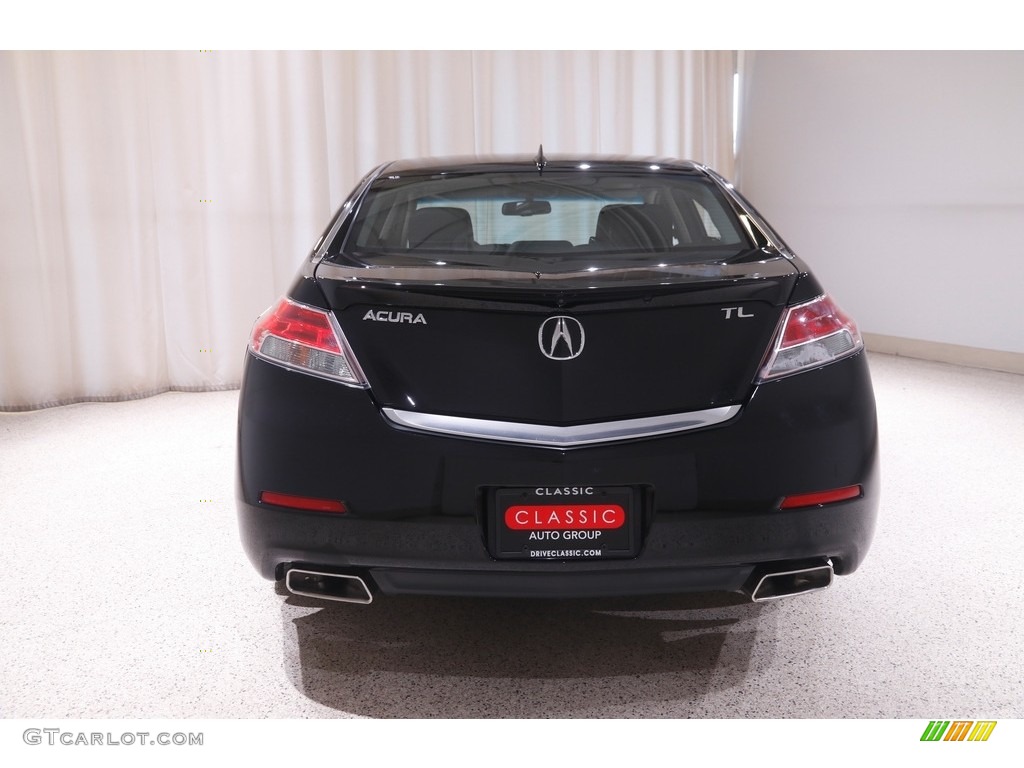 2012 TL 3.5 Advance - Crystal Black Pearl / Ebony photo #22