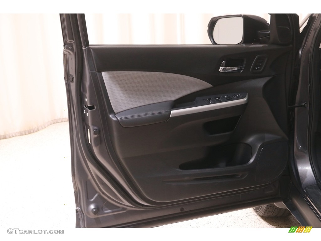 2015 CR-V Touring - Alabaster Silver Metallic / Gray photo #4